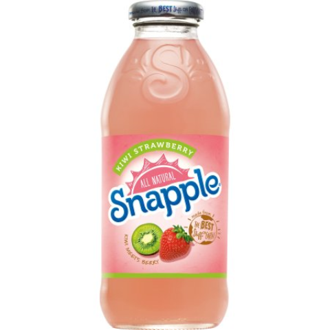 Order Snapple Kiwi Strawberry 16oz food online from 7-Eleven store, Charlotte on bringmethat.com