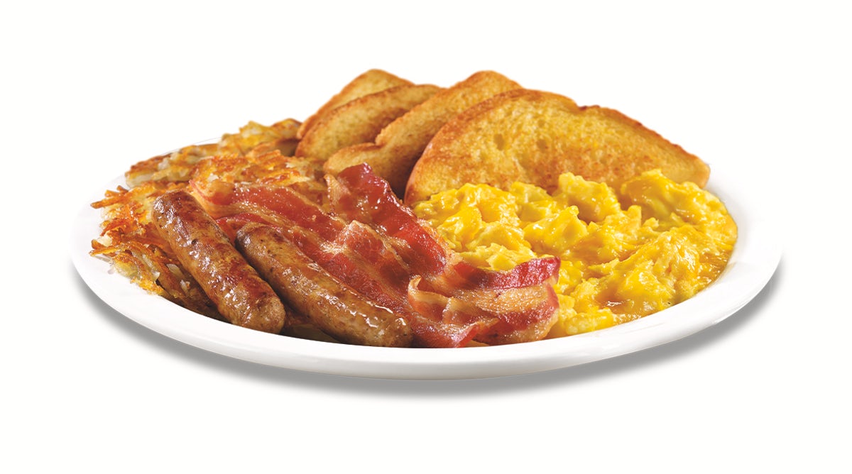 Order All-American Slam® food online from Denny's store, Thomasville on bringmethat.com