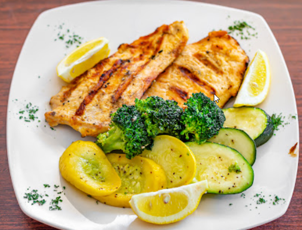 Order Grilled Chicken and Vegetables  food online from Rigatoni's store, Hauppauge on bringmethat.com
