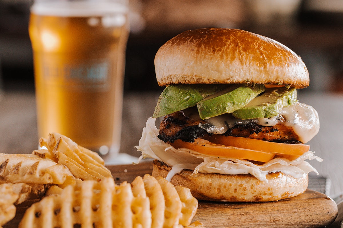 Order CALIFORNIA CHICKEN SANDWICH food online from Old Chicago 66 store, Lakewood on bringmethat.com