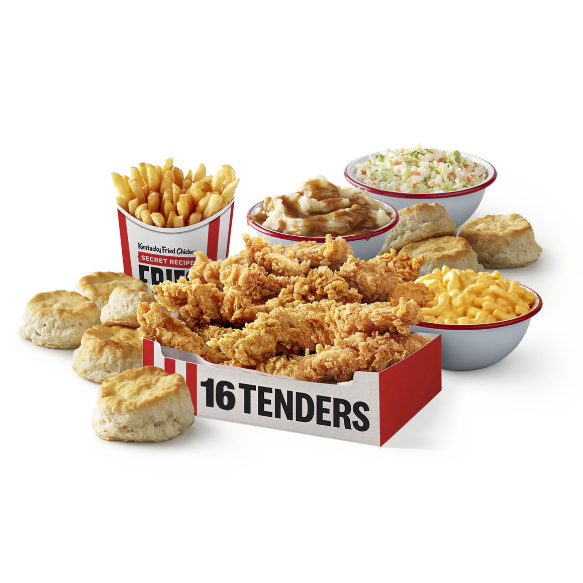 Order 16 Tenders Meal food online from KFC store, Thomasville on bringmethat.com