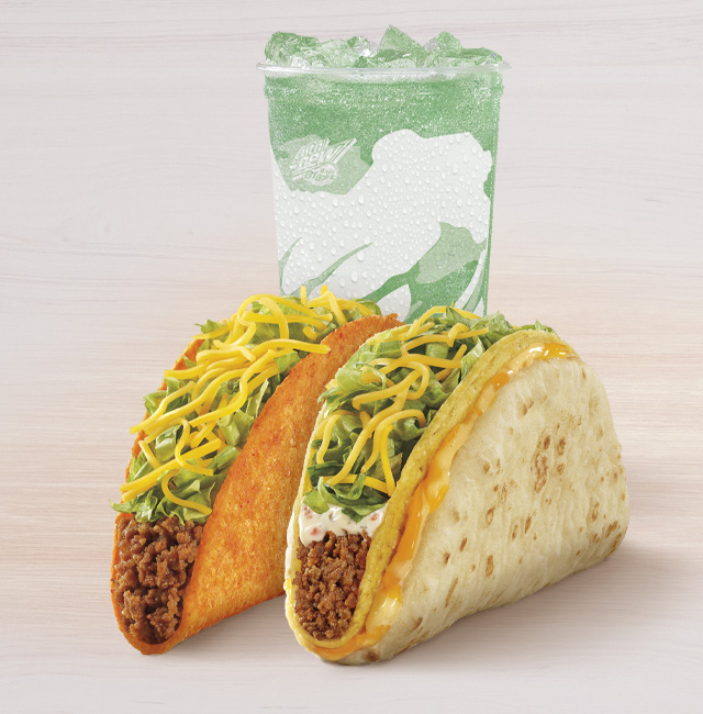 Order Cheesy Gordita Crunch Cravings Trio food online from Taco Bell store, Proctorville on bringmethat.com