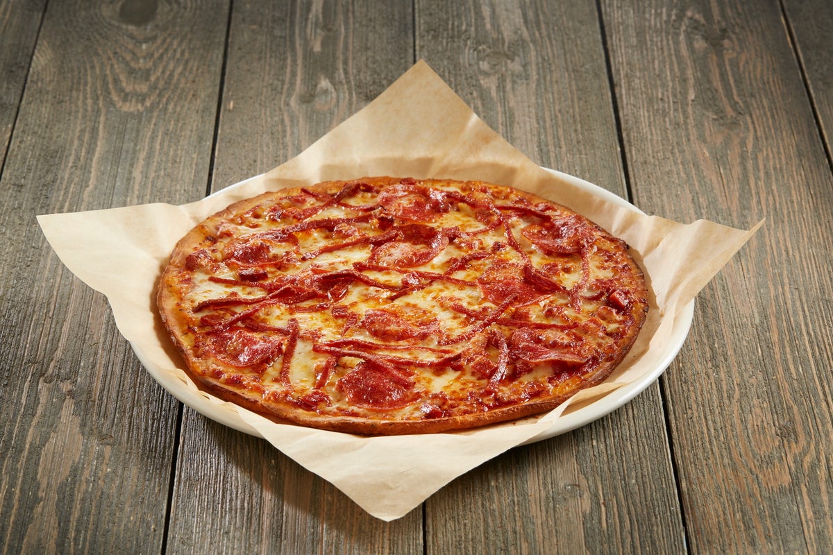 Order Gluten-Free Pepperoni Extreme food online from BJ's Restaurant & Brewhouse store, Waco on bringmethat.com