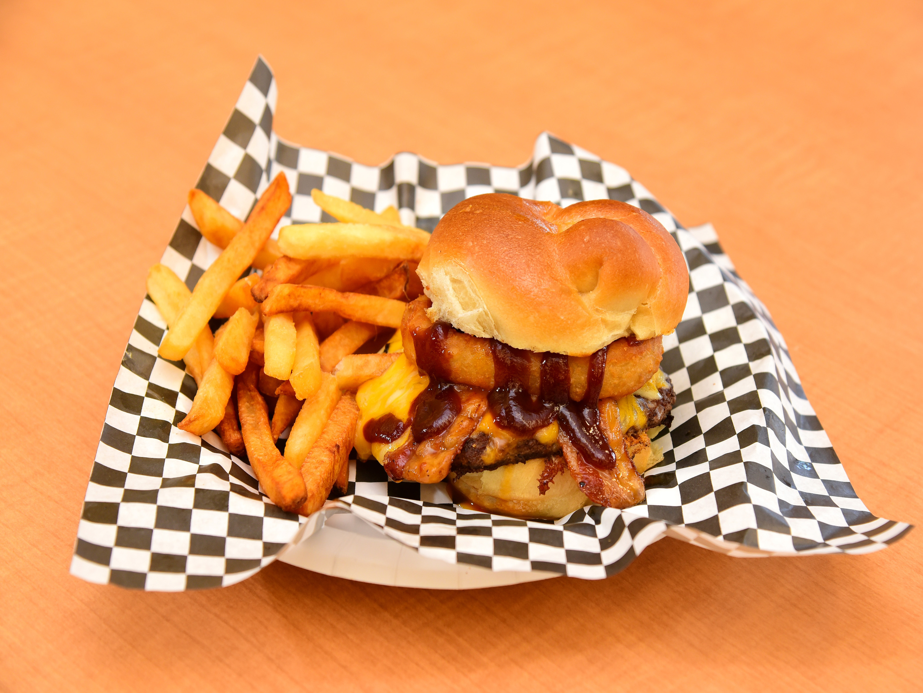 Order Western Burger food online from The Grilled Cheese Factory store, Rochester on bringmethat.com