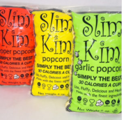 Order Slim Kim – Box of 4 food online from Highland Pop Makers Of Slim Kim Popcorn! store, Zion on bringmethat.com