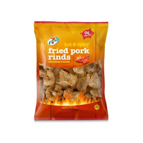 Order 7-Select Hot & Spicy Pork Skin 4.5oz food online from 7-Eleven store, Arlington on bringmethat.com