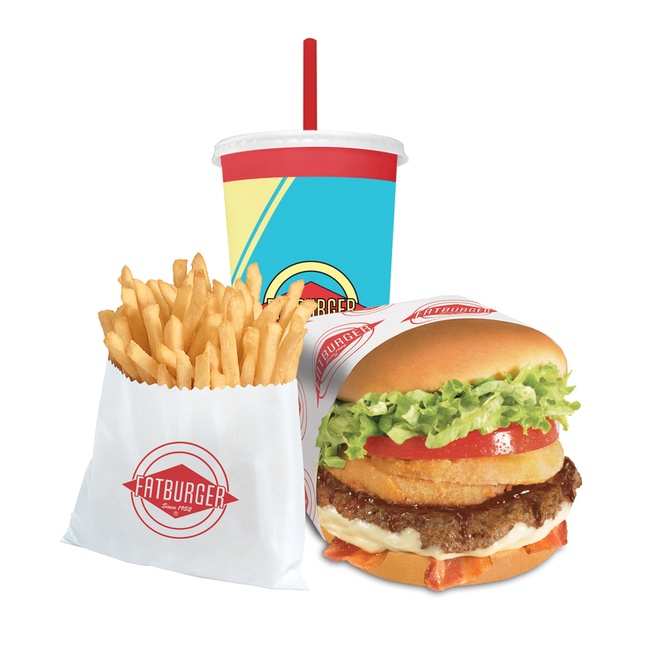 Order Western Bacon BBQ Fatburger Meal food online from Fatburger - West Hollywood store, Los Angeles on bringmethat.com