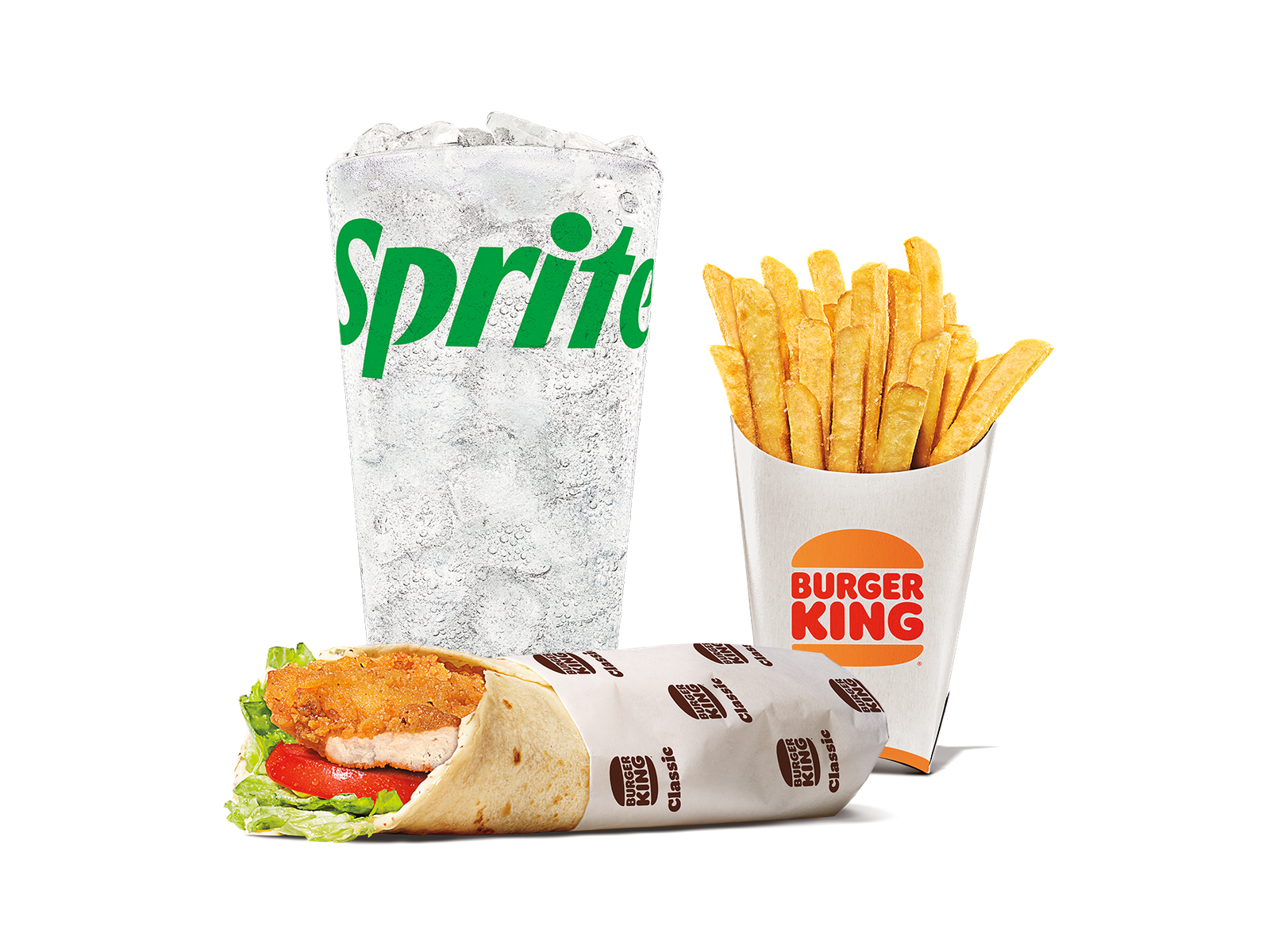 Royal Crispy Wrap Meal