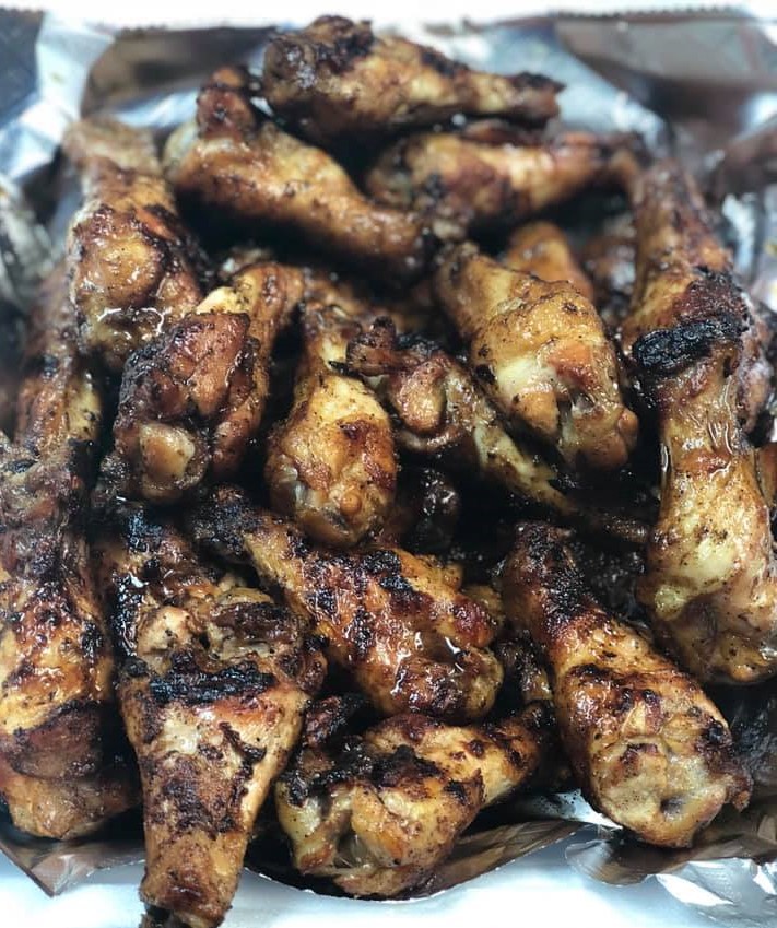 Order Wings (50 Pieces) food online from BSW Burger Salads Wings store, Jackson on bringmethat.com