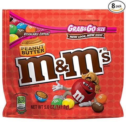 Order M&M Peanut Butter Grab&Go 5oz food online from 7-Eleven store, Natick on bringmethat.com