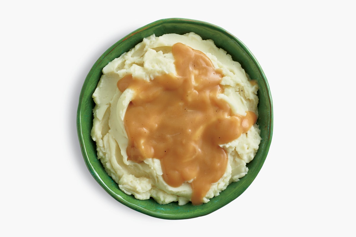 Order Mashed Potatoes and Gravy food online from El Pollo Loco store, Las Vegas on bringmethat.com