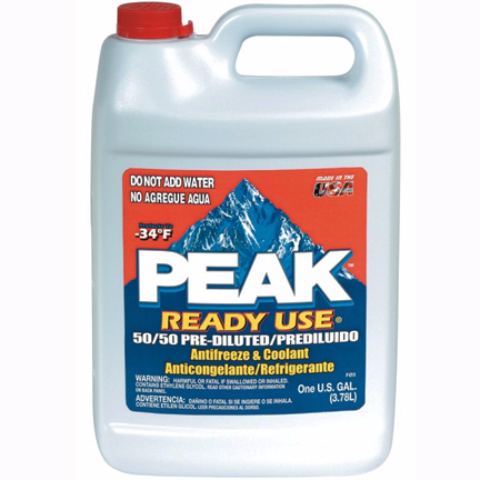 Order Peak Ready Use Antifreeze 1GAL food online from 7-Eleven store, Natick on bringmethat.com