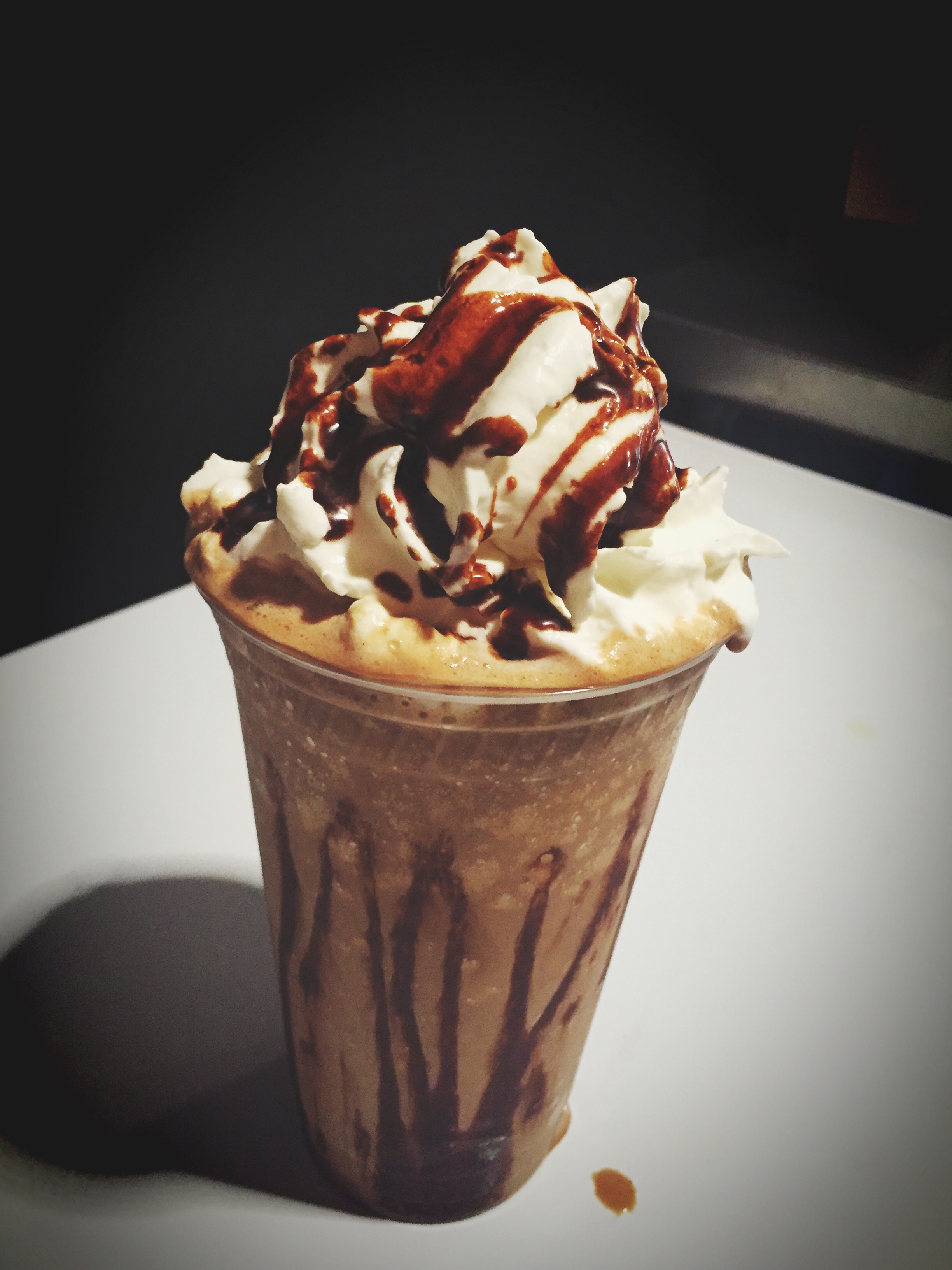 Order Iced Mocha Frappe food online from The Corner 10Th store, Long Beach on bringmethat.com