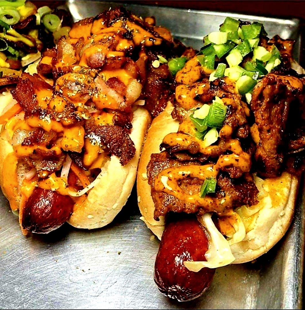 Order Trancazo Hot Dog food online from Manjares Del Caribe store, Randolph on bringmethat.com