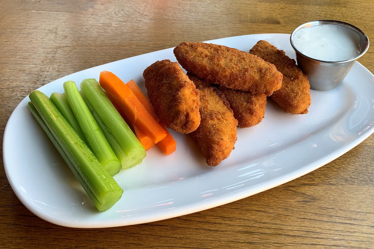 Order Gardein Plant-Based Chicken Tenders (5) food online from Carolina Ale House store, Wake Forest on bringmethat.com