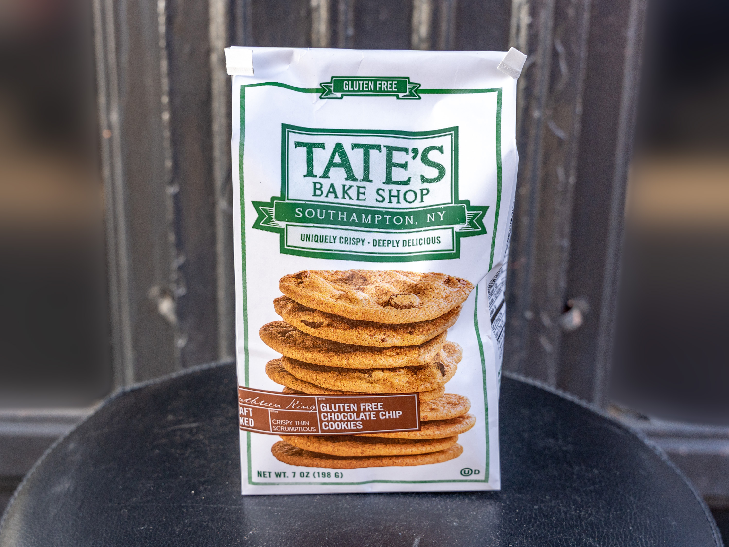 Order Tate’s Gluten free Chocolate chip cookies - 7oz food online from Grocery Shopping Center store, Brooklyn on bringmethat.com