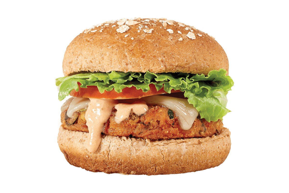 Order VEGEFI BURGER food online from BurgerFi store, Latham on bringmethat.com