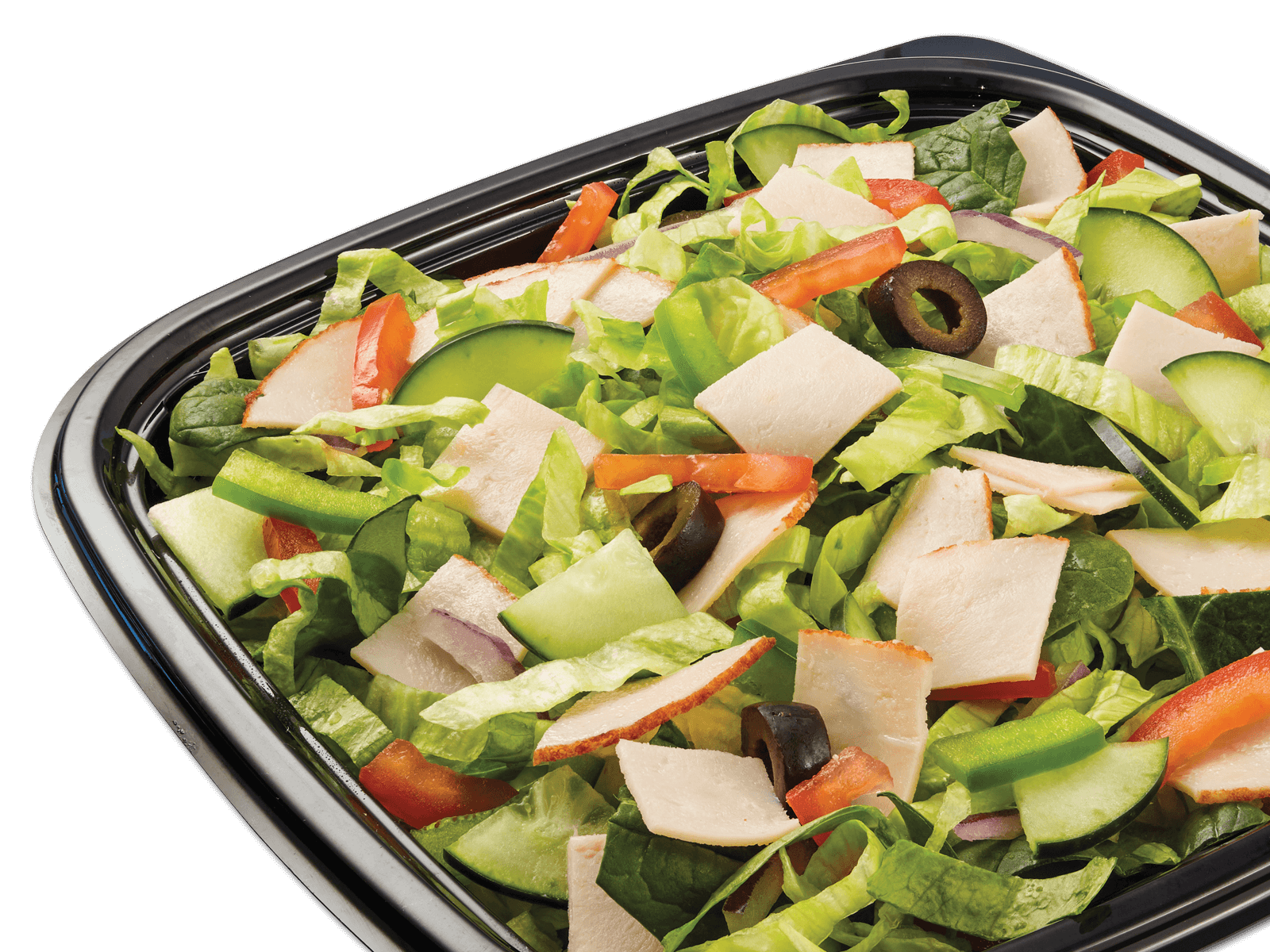 Order Turkey Breast Chopped Salad food online from Subway Merrick-Blvd store, Queens on bringmethat.com