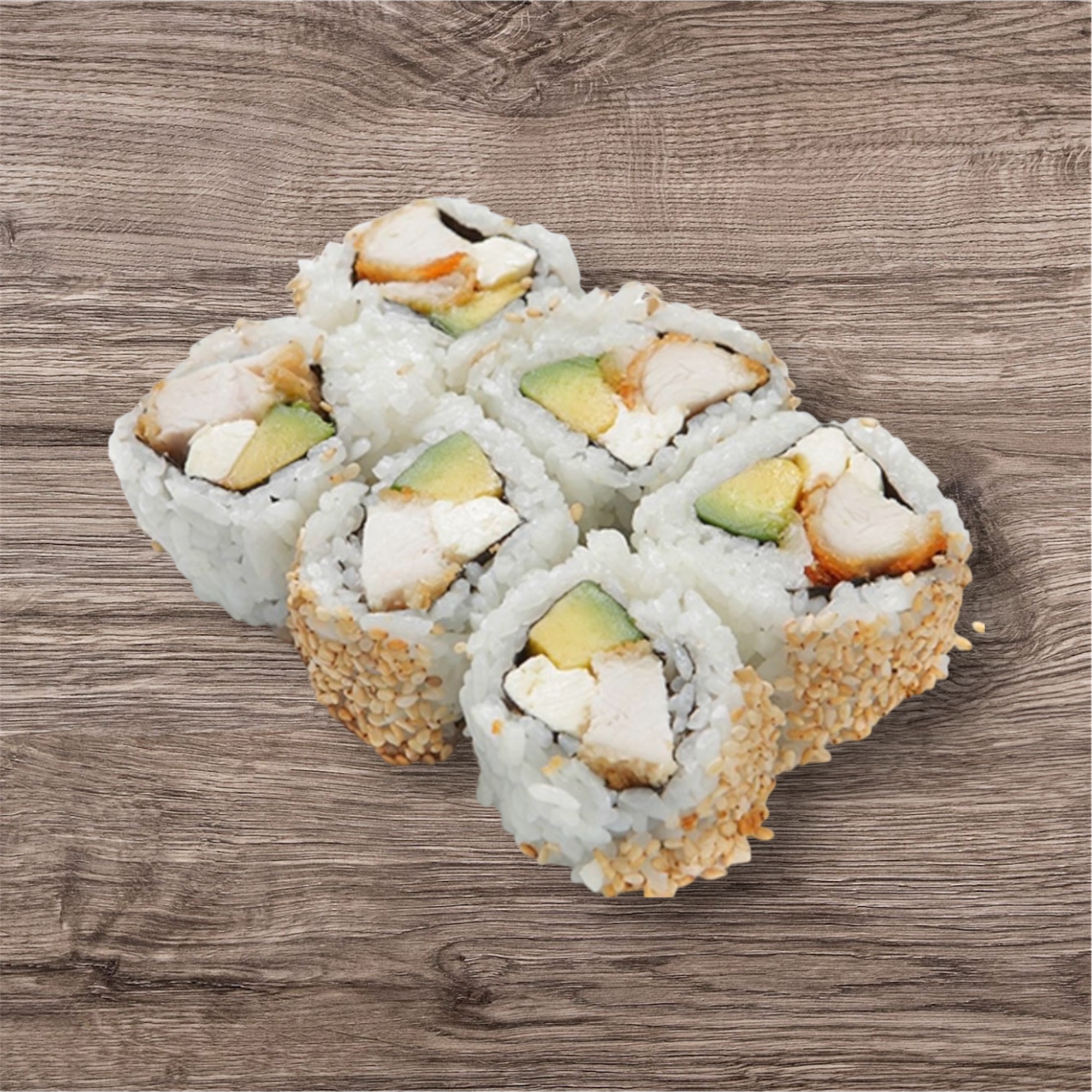Grilled Chicken Roll from Sushi Factory