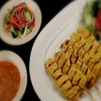 Order Chicken Satay ( 4 ) food online from Pad Thai store, Quincy on bringmethat.com