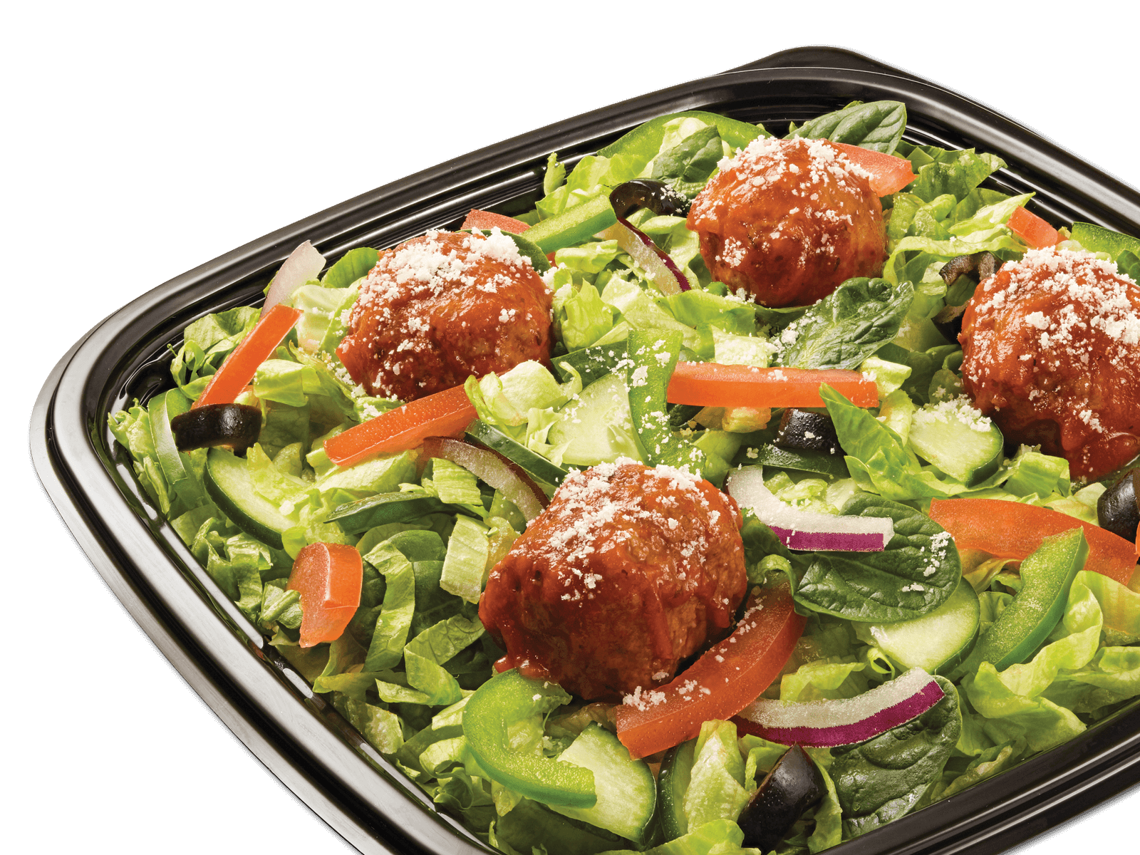 Order Meatball Marinara Chopped Salad food online from Subway Merrick-Blvd store, Queens on bringmethat.com