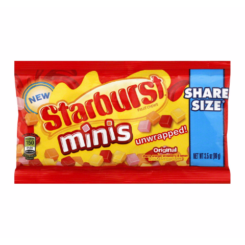 Order Starburst Minis Original Share 3.5oz food online from 7-Eleven store, Willis on bringmethat.com