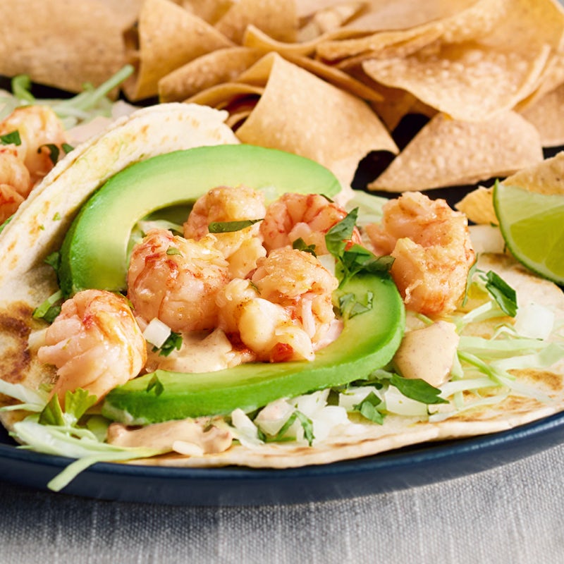 Order Langostino Lobster Taco (a la carte) food online from Rubio's store, Chandler on bringmethat.com