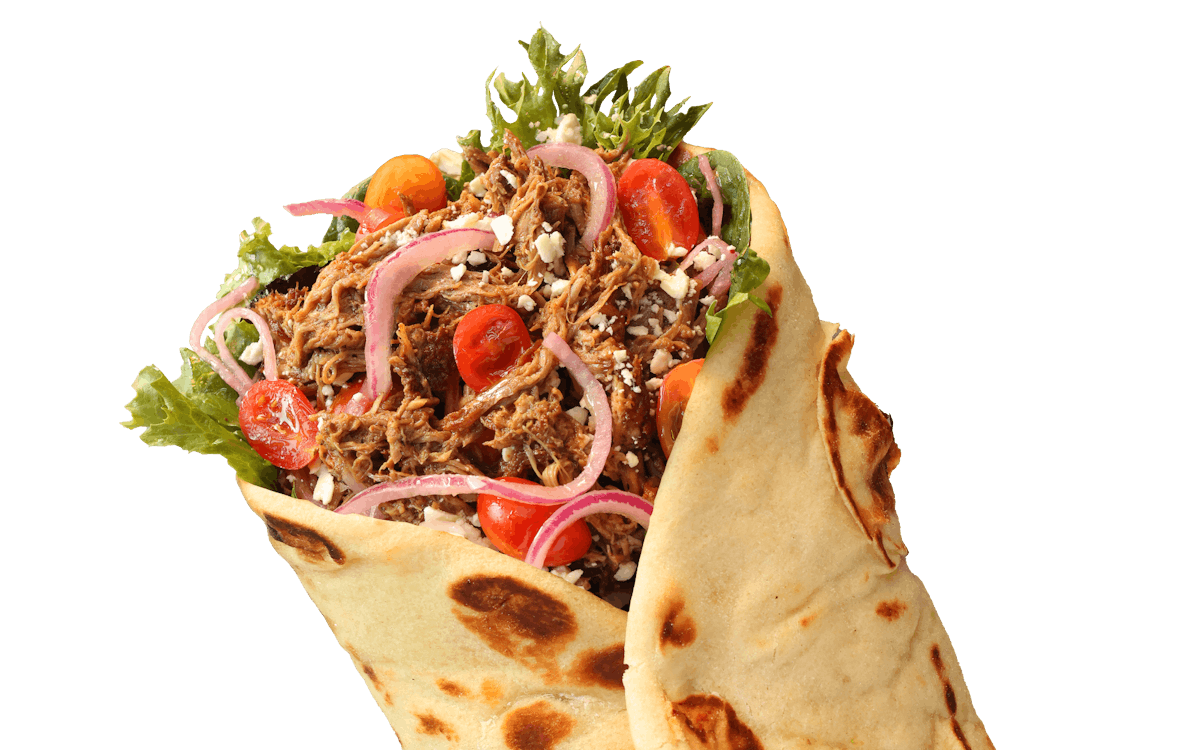 lamb gyro (signature wrap) from Mezeh Blacksburg