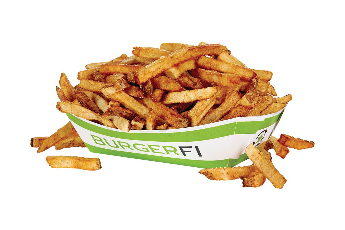 Order FRESH-CUT FRIES (FAMILY) food online from BurgerFi store, Latham on bringmethat.com