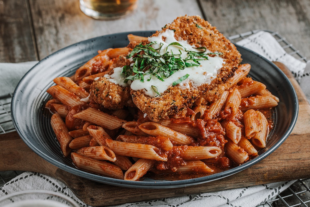 Order CHICKEN PARMESAN food online from Old Chicago 66 store, Lakewood on bringmethat.com