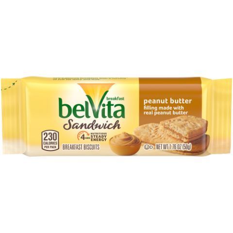 Order BelVita Peanut Butter Sandwich 1.76oz food online from 7-Eleven store, Aurora on bringmethat.com