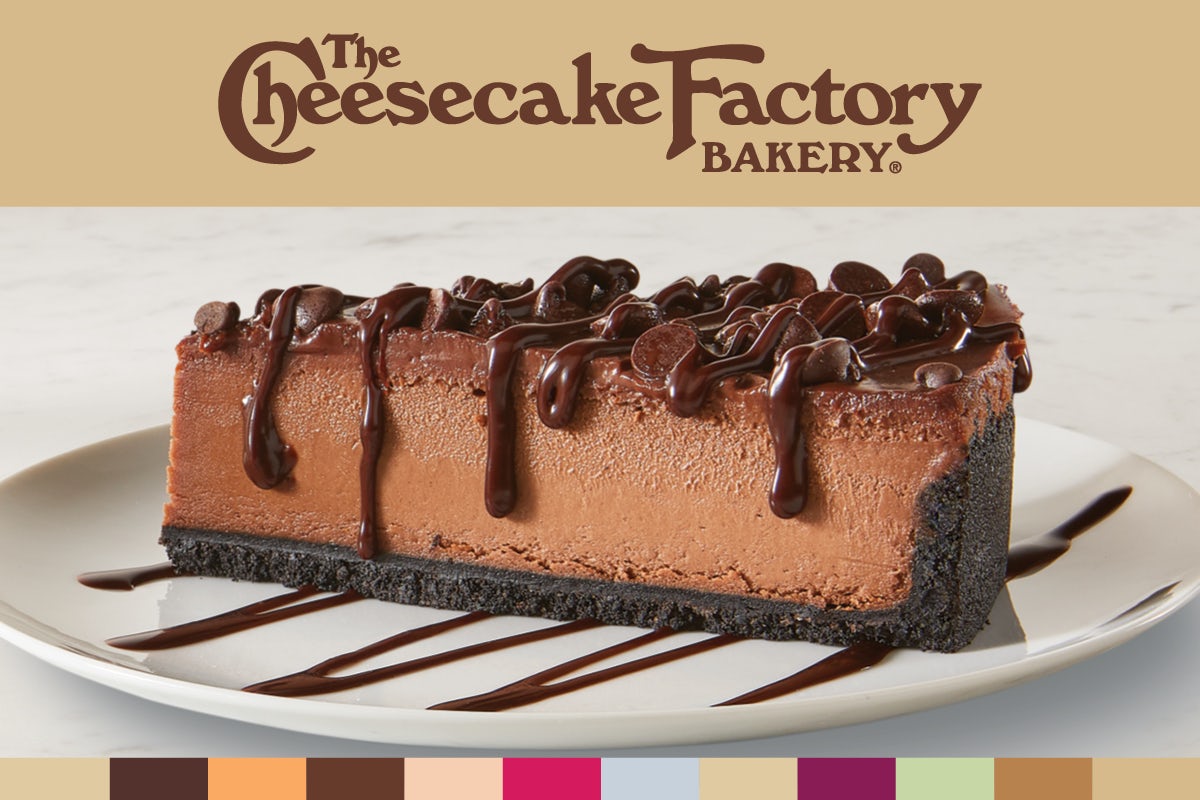Order The Cheesecake Factory Bakery Triple Chocolate Cheesecake food online from Fazoli store, Atlanta on bringmethat.com