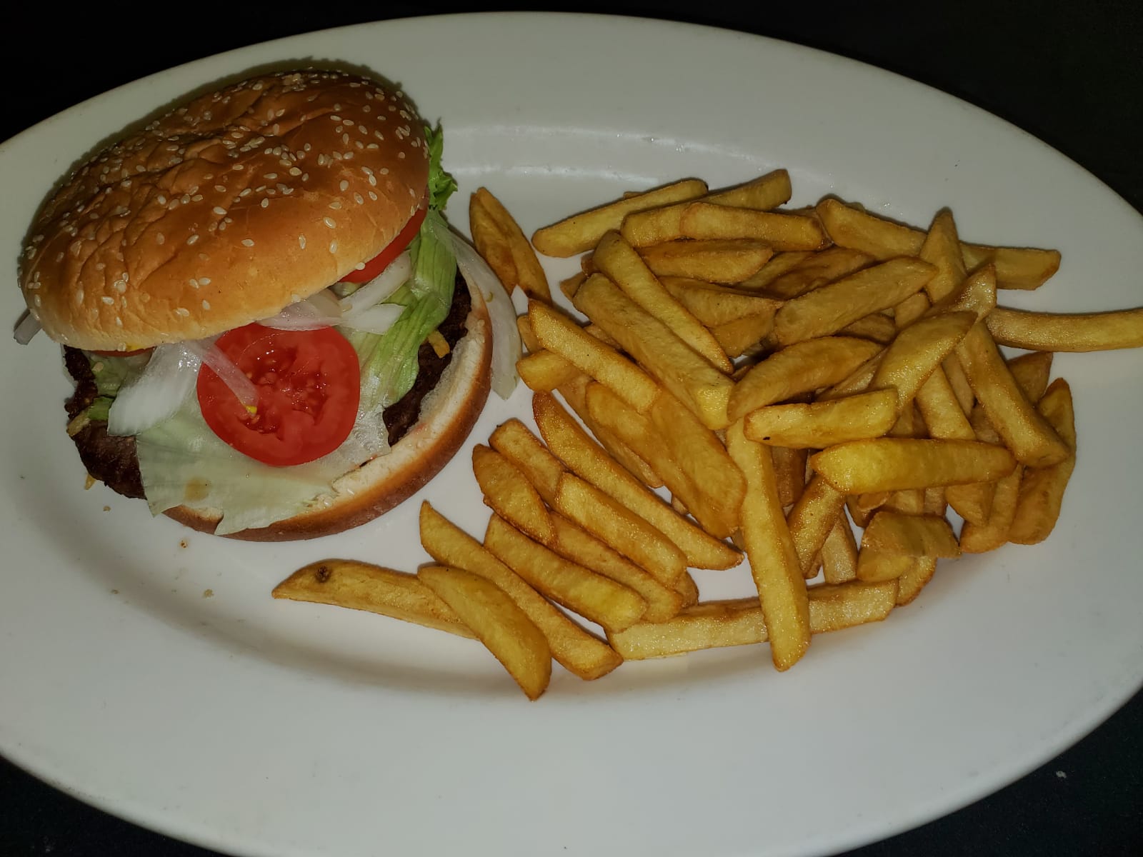 Order Hamburguesa Grande food online from La Teresita Restaurant store, Pinellas Park on bringmethat.com