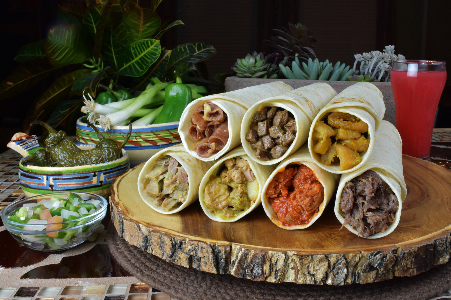 Order Deshebrada Burrito food online from Chavira Market store, Las Cruces on bringmethat.com
