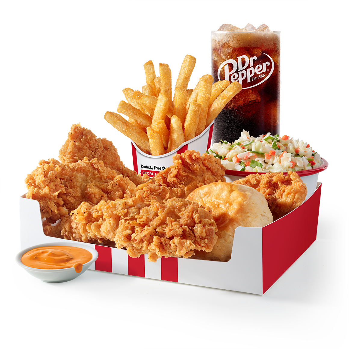 Order 5 pc. Tenders Box food online from KFC store, Burleson on bringmethat.com