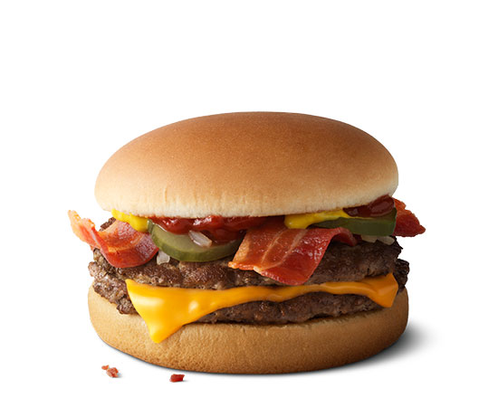 Order Bacon McDouble food online from McDonald's store, Saint Paul on bringmethat.com
