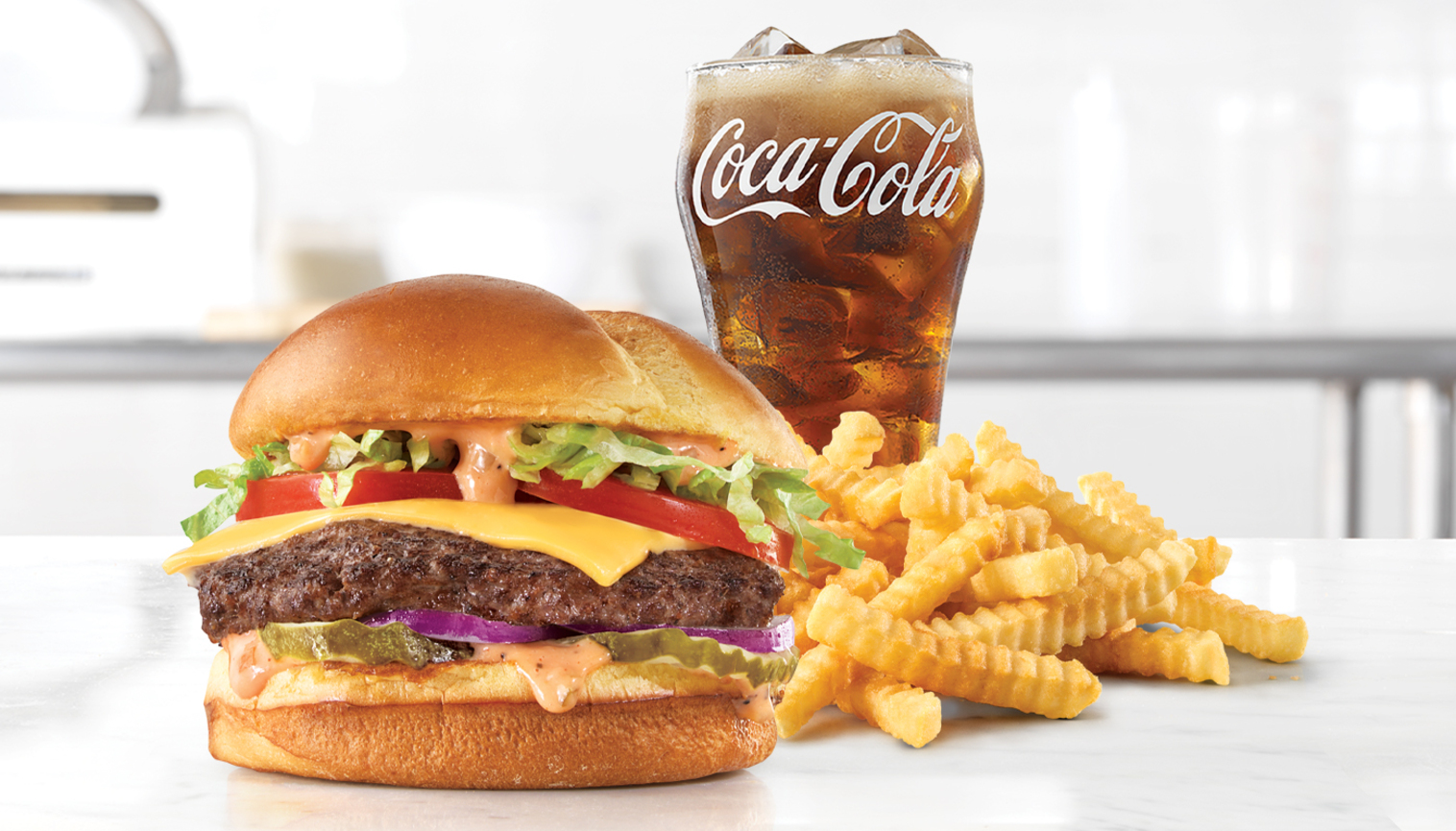 Order Deluxe Wagyu Steakhouse Burger food online from Arby's store, New Bern on bringmethat.com