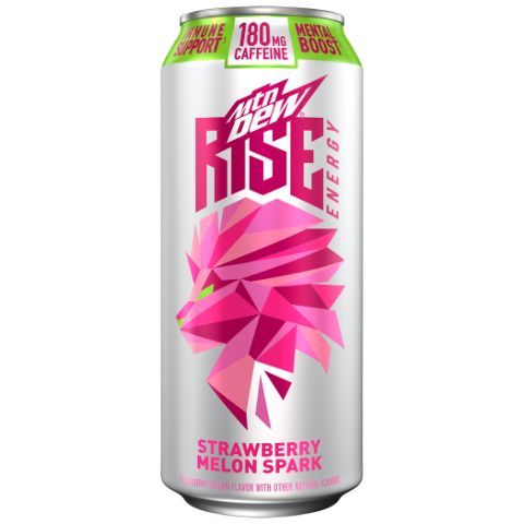 Order MTN DEW RISE ENERGY Strawberry Melon Spark 16oz food online from Circle K And Liquors store, Fontana on bringmethat.com