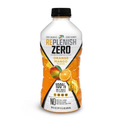 Order 7- Select Replenish Zero Orange Mango 28z food online from 7-Eleven store, Arlington on bringmethat.com