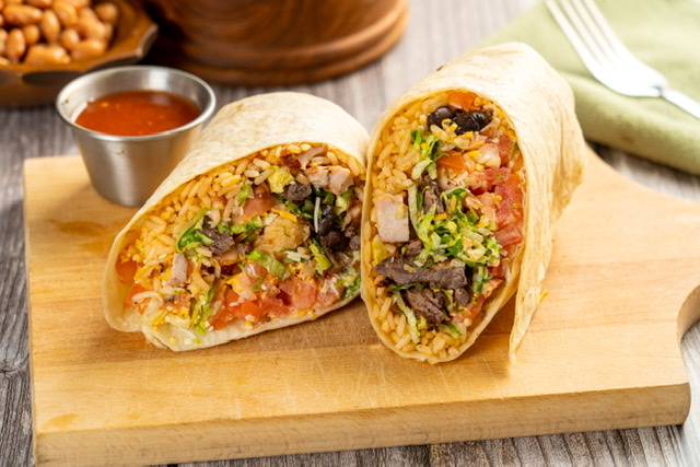 Order BURRITO food online from Mr. Yummy Taco store, Queens on bringmethat.com
