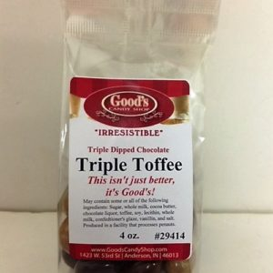 Order Good's Candy Shop Triple Toffee food online from A Taste Of Indiana store, Indianapolis on bringmethat.com