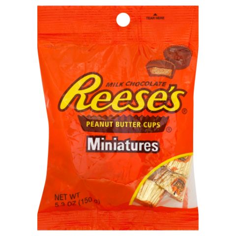 Order Reese's Mini Peanut Butter Cups 5.3oz food online from 7-Eleven store, Bellflower on bringmethat.com