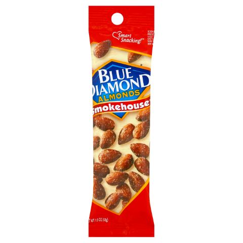 Order Blue Diamond Smokehouse Almonds 1.5oz food online from 7-Eleven store, Charlotte on bringmethat.com