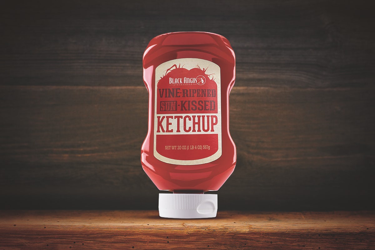 Order 20oz Ketchup food online from Black Angus Steakhouse store, Mesa on bringmethat.com