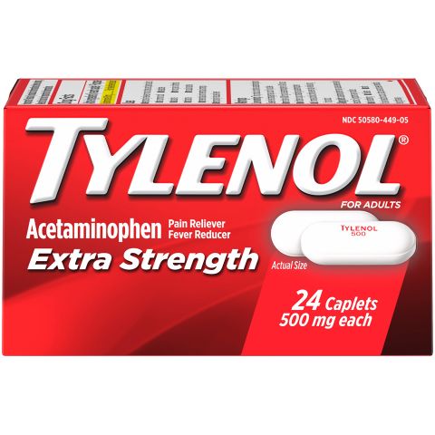 Order Tylenol Extra Strength Caplets 24 Count food online from 7-Eleven store, Wakefield on bringmethat.com
