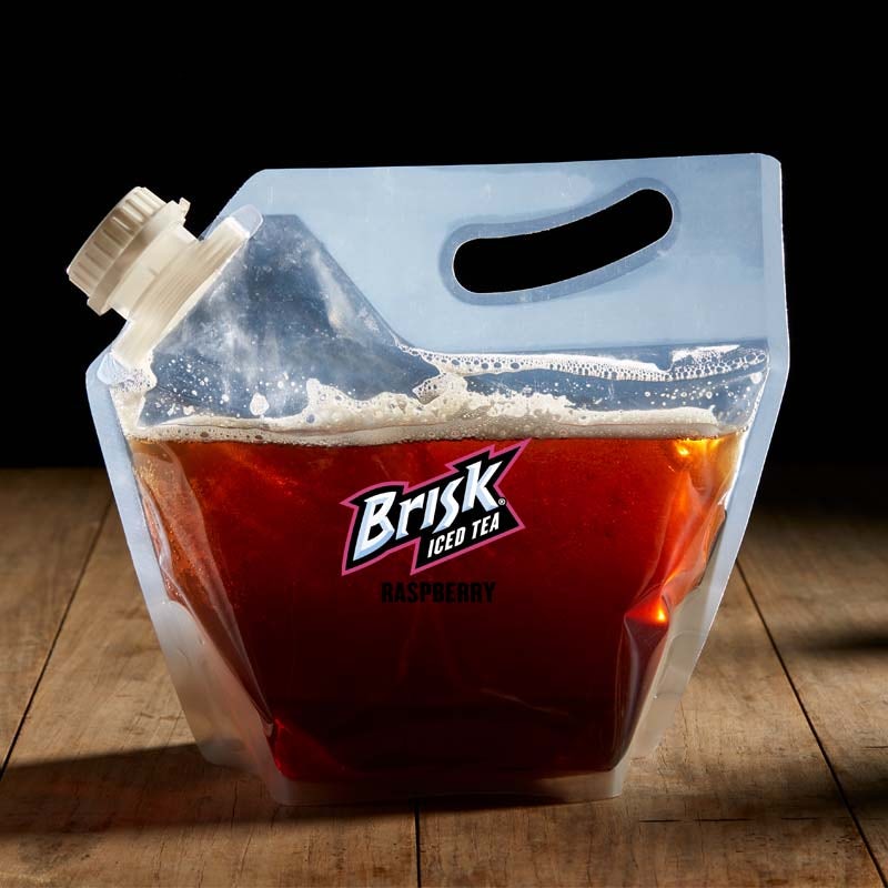 Order Brisk's Raspberry Iced Tea 64 Oz food online from BJ's Restaurant & Brewhouse store, Waco on bringmethat.com