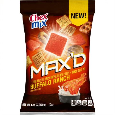 Order Chex Max'd Buffalo Ranch 4.25oz food online from 7-Eleven store, Bellflower on bringmethat.com