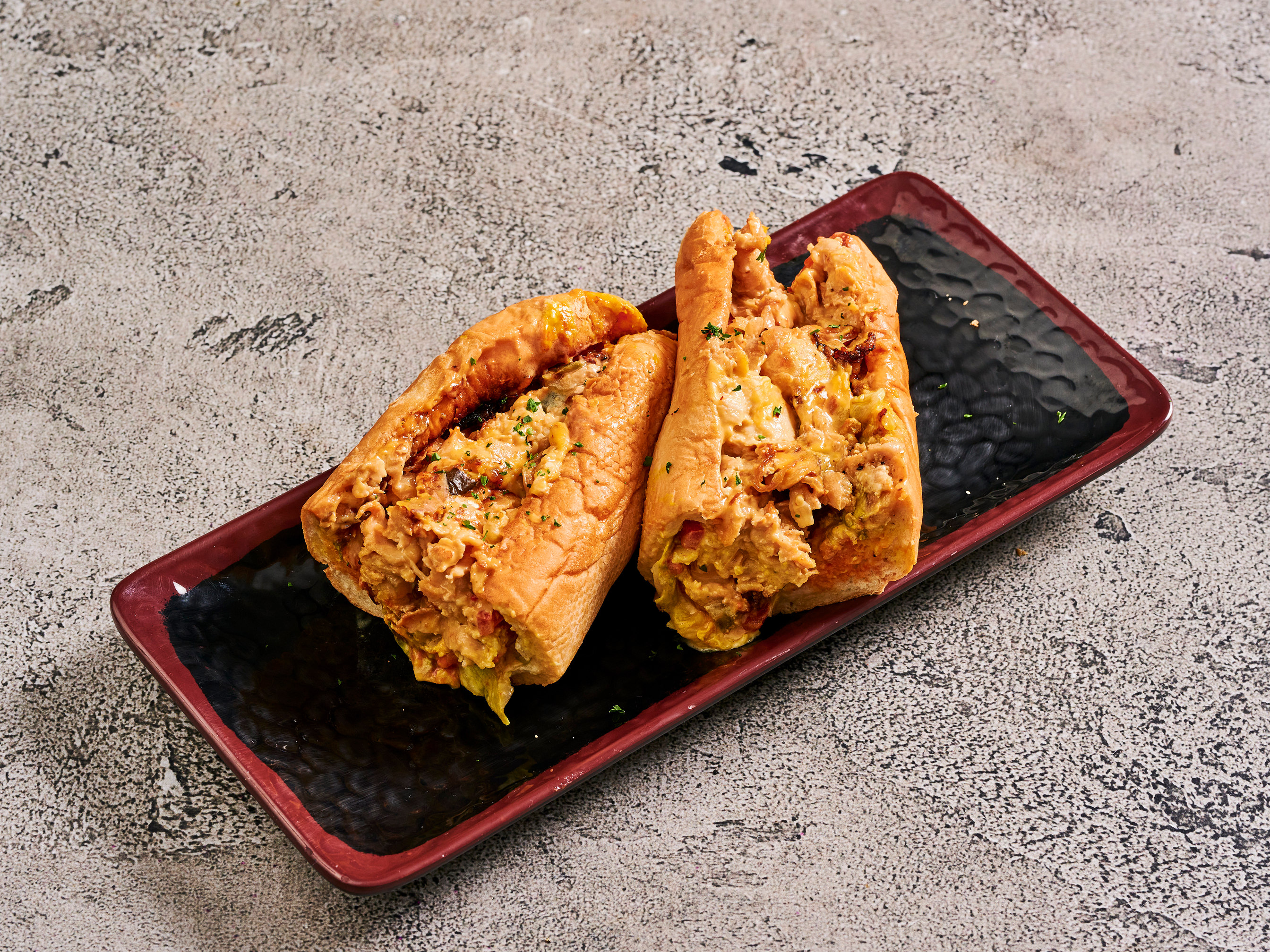 Order Philly Chicken Sub food online from Fat Fish store, Upper Marlboro on bringmethat.com