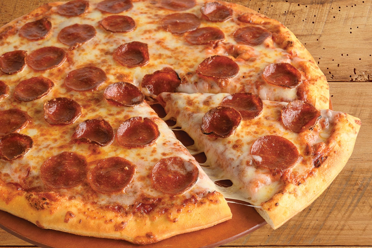 Order Whole Pepperoni Pizza food online from Fazoli store, Atlanta on bringmethat.com