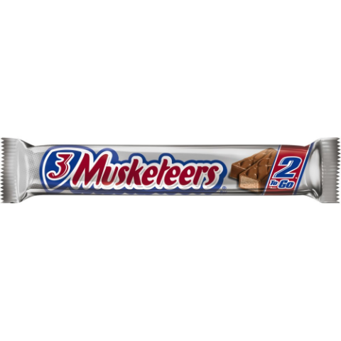Order 3 Musketeers Bar King Size 3.28oz food online from 7-Eleven store, Aurora on bringmethat.com